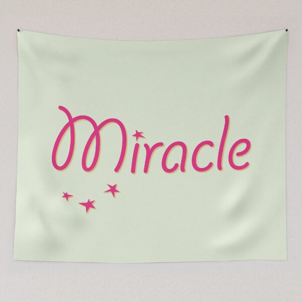 Item preview, My Name is Miracle designed and sold by CharlottePlaceArt.