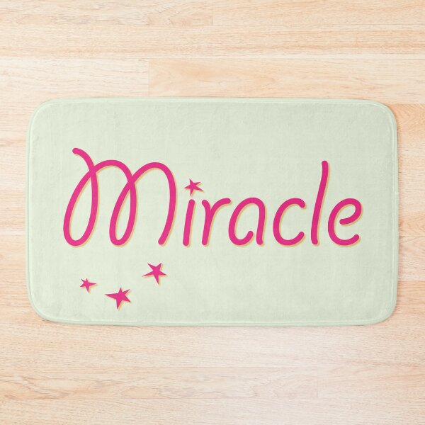 Item preview, My Name is Miracle designed and sold by CharlottePlaceArt.