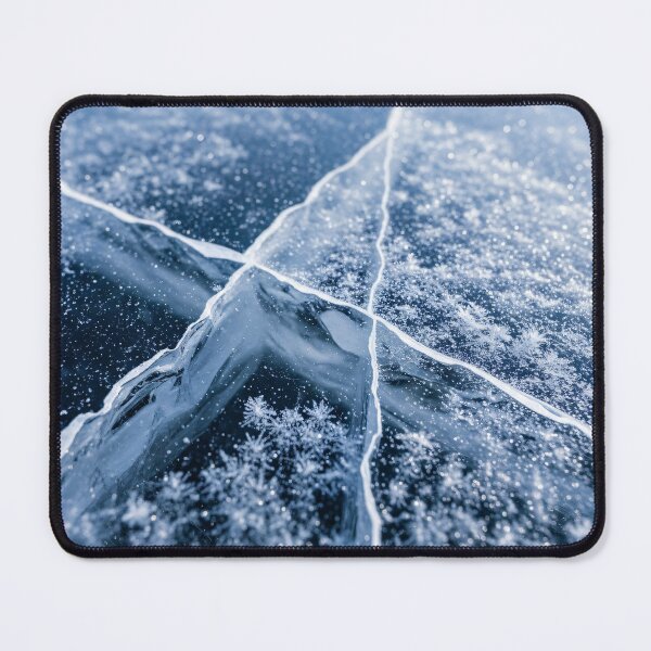 Item preview, Snowflake Ice Cracks designed and sold by Kaleidoscope Print.