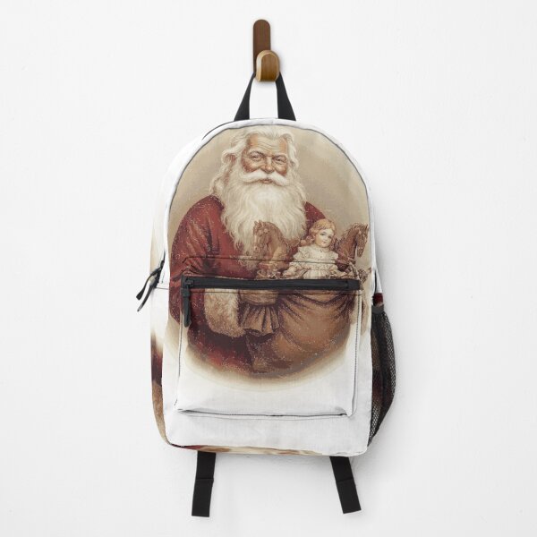 Item preview, Vintage Jolly Santa Claus Christmas Holiday Spirit designed and sold by MartinxMarie.