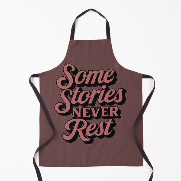 Item preview, Some Stories Never Rest | Gothic True Crime Quote designed and sold by THE JIZU SHOP.