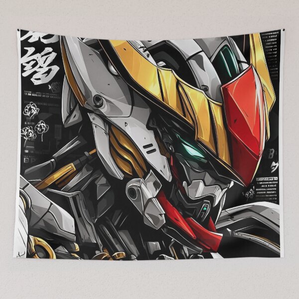 Item preview, Gundam Barbatos-Crimson Vanguard – Samurai Mecha Warrior Armor designed and sold by Dyan4.