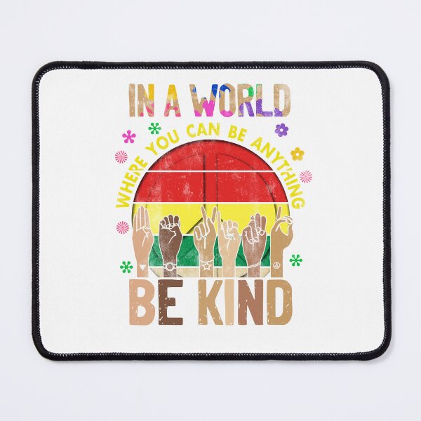 Item preview, In a world where you can be anything be kind kindness inspirational gifts Peace hand sign designed and sold by FernaRoje.