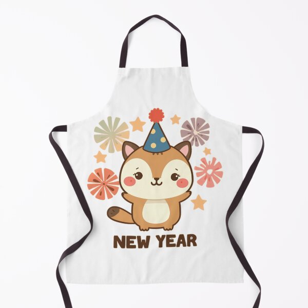Item preview, Cute New Year Party Animal designed and sold by TeeAura99.