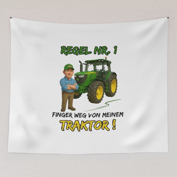 Item preview, Rule No. 1 - Hands off my tractor designed and sold by Zerberus71.
