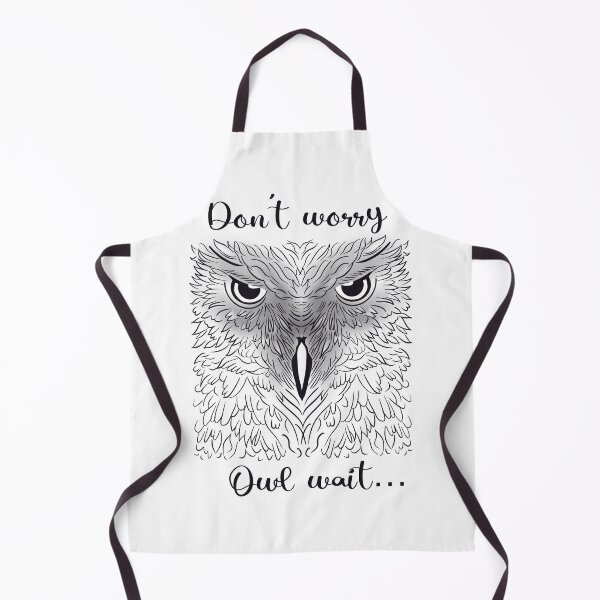 Item preview, Don’t Worry, Owl Wait designed and sold by Lumennyxart.