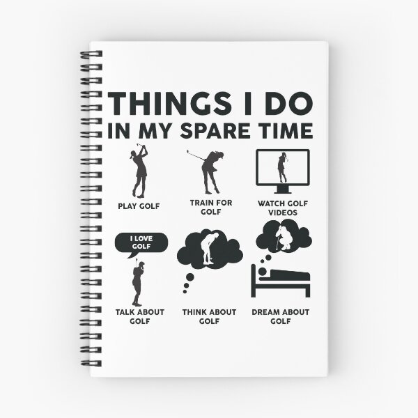 Item preview, Things I Do In My Spare Time Funny Golfer designed and sold by LounisArt.
