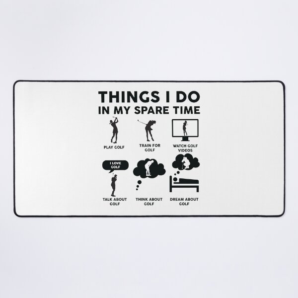 Item preview, Things I Do In My Spare Time Funny Golfer designed and sold by LounisArt.