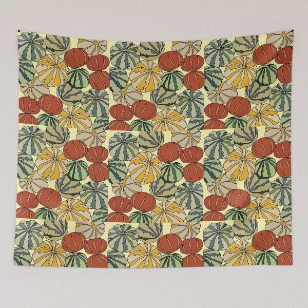 Item preview, Fall Autumn Colorful Pumpkins  designed and sold by Nisha Prabhu.