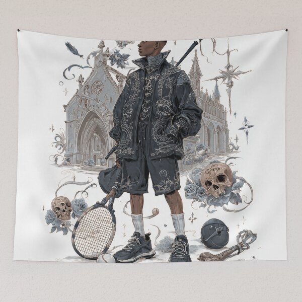 Item preview, Dark Gothic Surreal Art – Symbolic Character Illustration designed and sold by Anacond.