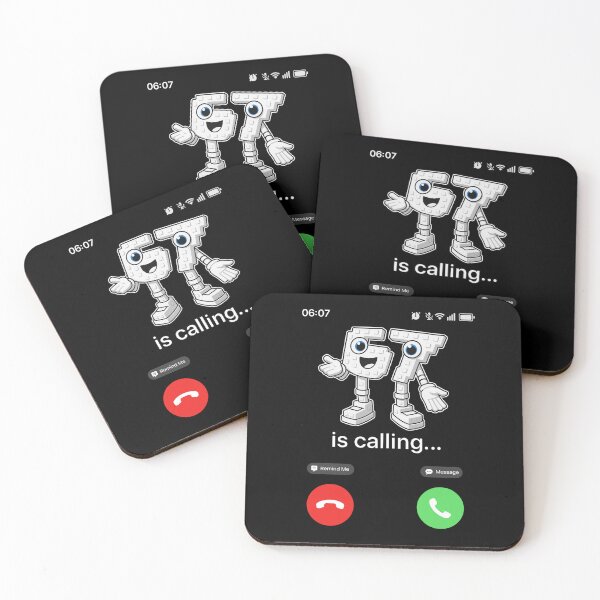 Item preview, 67 Is Calling Meme – Funny Six Seven Kids Youth Viral Phone Call Humor Design designed and sold by love3617.