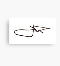 josh duns beautiful signature Canvas Print