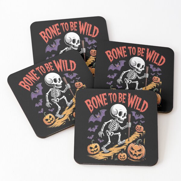 Item preview, Skeleton Adventure Bone To Be Wild Halloween Vibes designed and sold by TeamLequid.