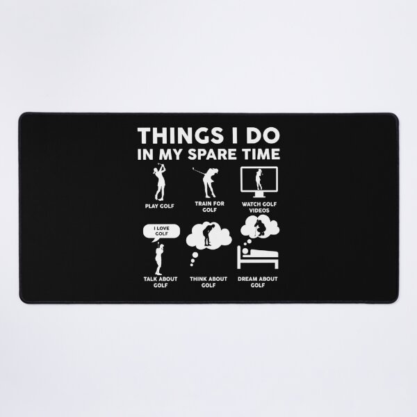 Item preview, Things I Do In My Spare Time Funny Golfer designed and sold by LounisArt.