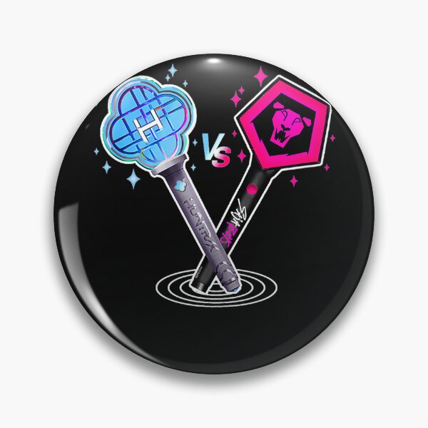 Item preview, Huntress Vs. Stray Kids Lightstick Fan Humor designed and sold by NovaNeal.