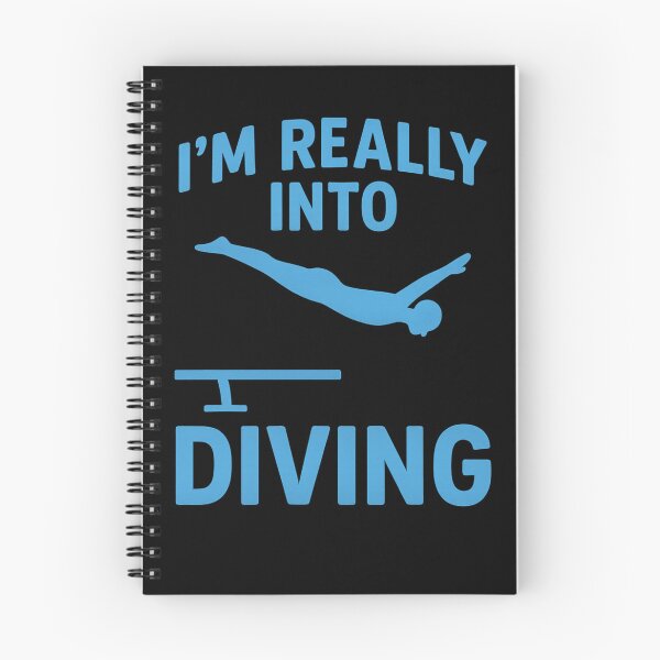 Item preview, Springboard Diving Funny Minimalist Blue Diver Design designed and sold by EuropeanPrints.