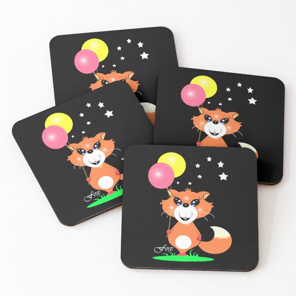 Item preview, Happy Fox  designed and sold by Shirley cute art .