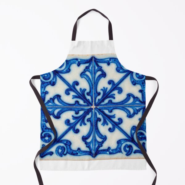 Item preview, Portuguese Blue Azulejo Tile Pattern designed and sold by vivaportugalstore.