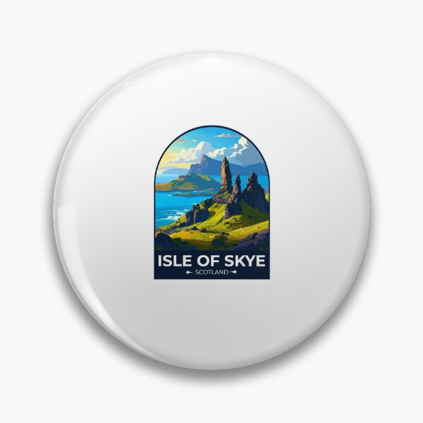 Item preview, Isle Of Sky Scotland Sticker designed and sold by TulipaGraphics.