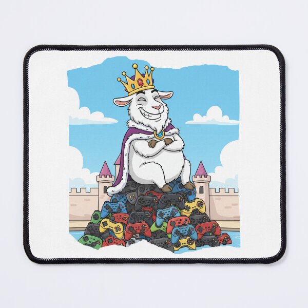 Item preview, Goat King of Controllers designed and sold by LoganDzign.