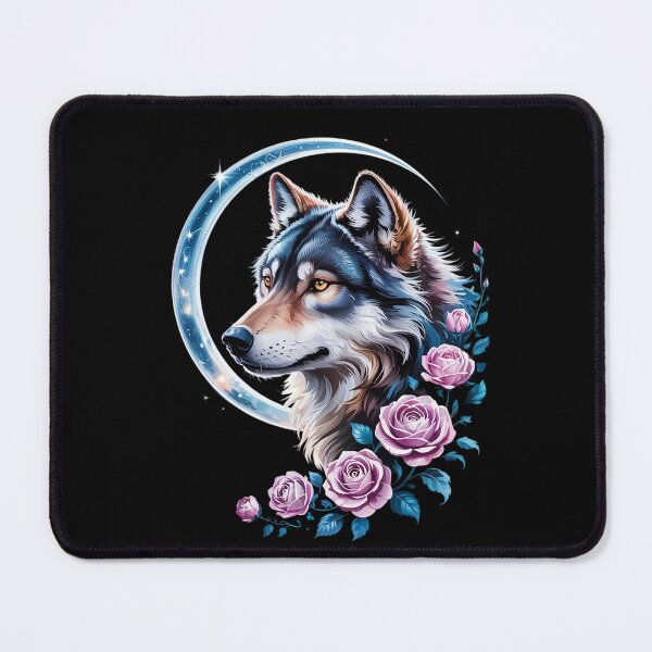 Item preview, Floral Wolf Stars Constellation Wolves Wolf Mama Wife Women  designed and sold by RoyTill0Art.