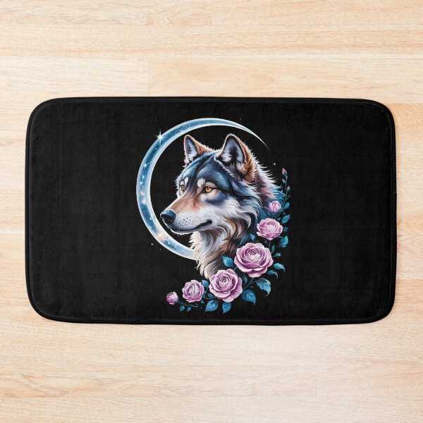 Item preview, Floral Wolf Stars Constellation Wolves Wolf Mama Wife Women  designed and sold by RoyTill0Art.