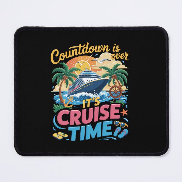 Item preview, Countdown Is Over It'S Cruise Time Family Cruise Squad 2026 designed and sold by Elenasriveras.