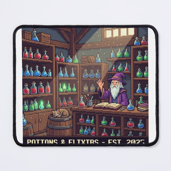 Item preview, Potions & Elixirs - 16bit Pixel Art Shop designed and sold by ryanguas.