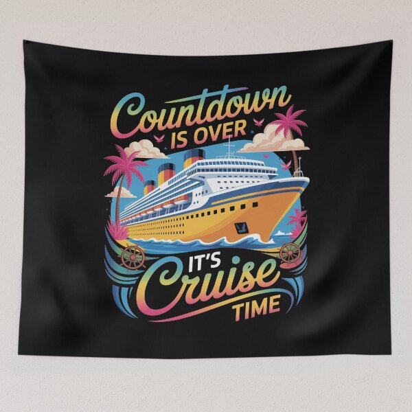 Item preview, Countdown Is Over It'S Cruise Time Family Cruise Squad designed and sold by Elenasriveras.