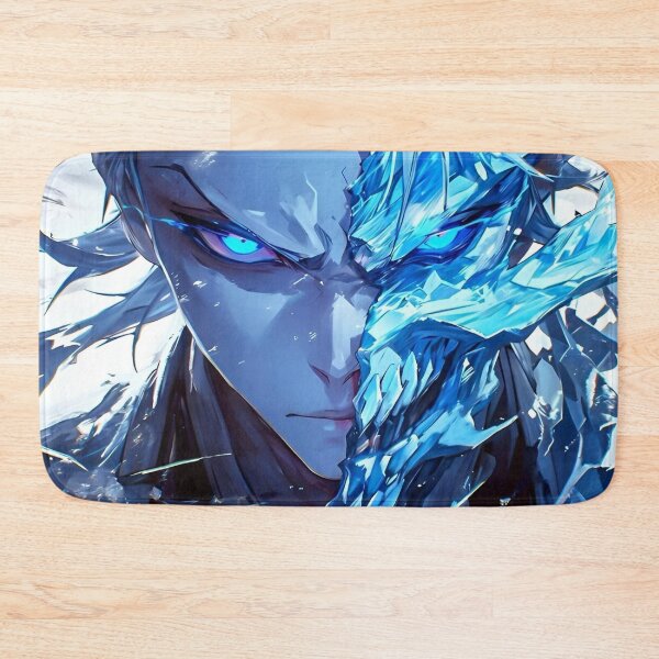 Item preview, Shinigami-Frozen Fury – Ice Shard Anime Warrior Portrait designed and sold by Dyan4.