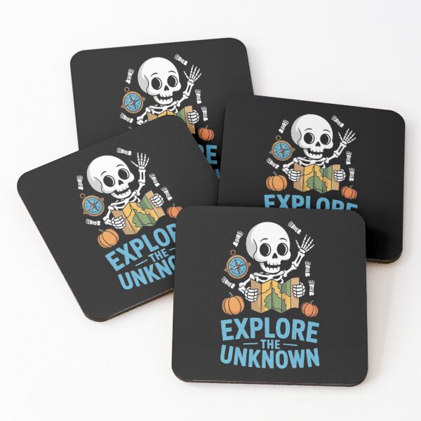 Item preview, Skeleton Adventures Explore The Unknown Halloween Spirit designed and sold by TeamLequid.