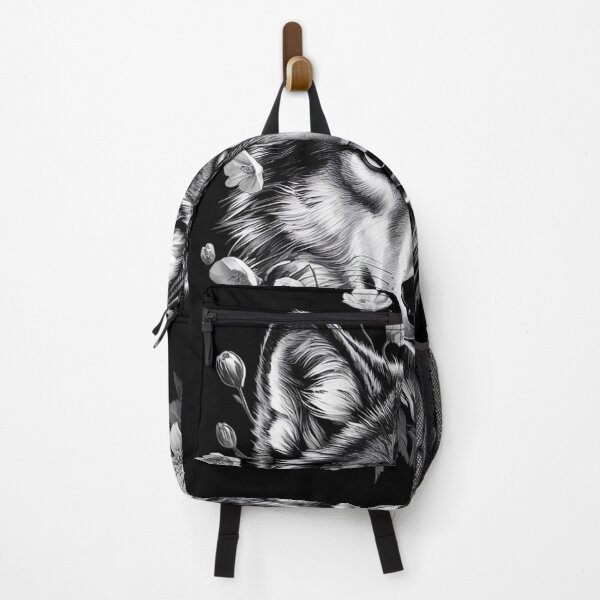 Item preview, Floral Wolf Vintage Flowers Wolf Face for Wolves Lover designed and sold by RoyTill0Art.