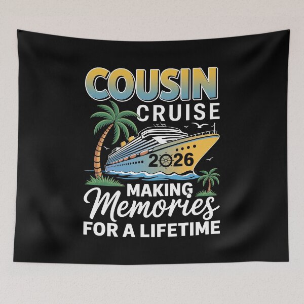 Item preview, Cousin Cruise 2026 Making Memories For A Lifetime designed and sold by Elenasriveras.