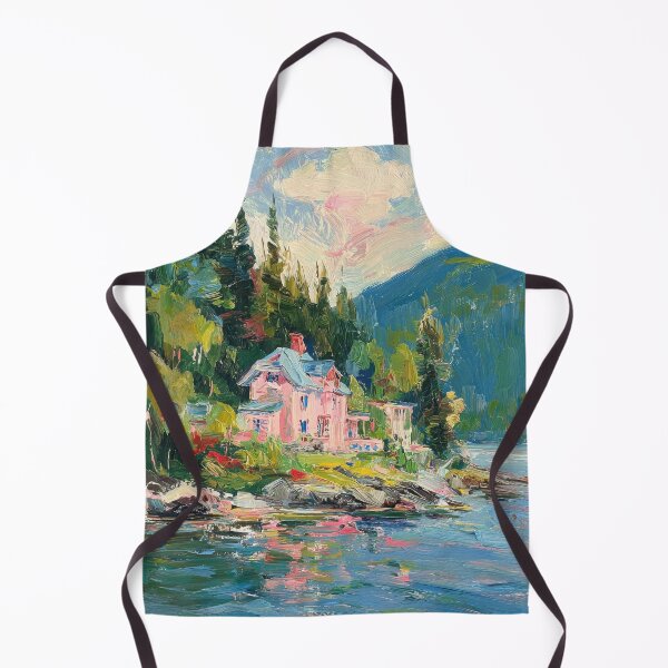 Item preview, Villa by the rocky sea designed and sold by ArtHouseNiklas.