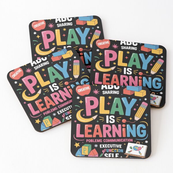 Item preview, Play is Learning Preschool Teacher Life Kindergarten  designed and sold by RuthGAArt.