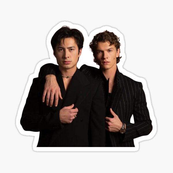 Hudson and Connor Sticker