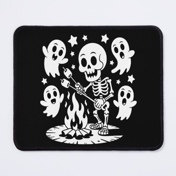 Item preview, Skeleton Jamboree Campfire Nights With Ghostly Delights Halloween Fun designed and sold by TeamLequid.
