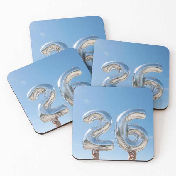 Item preview, Silver Number Balloons Against Blue Sky designed and sold by homydesign.