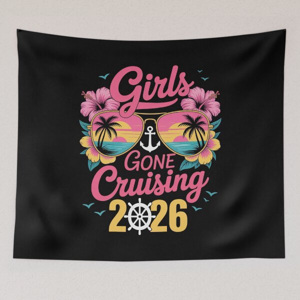 Item preview, Cruise Girls Gone Cruising 2026 Vacation Trip designed and sold by Elenasriveras.