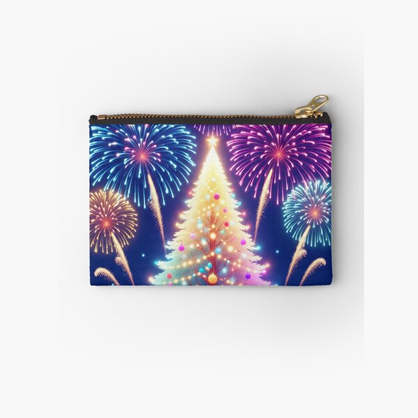 Item preview, Elegant Christmas tree design with festive lights and ornaments. Perfect holiday artwork for gifts, decor, and winter celebrations. designed and sold by LeoArt007.