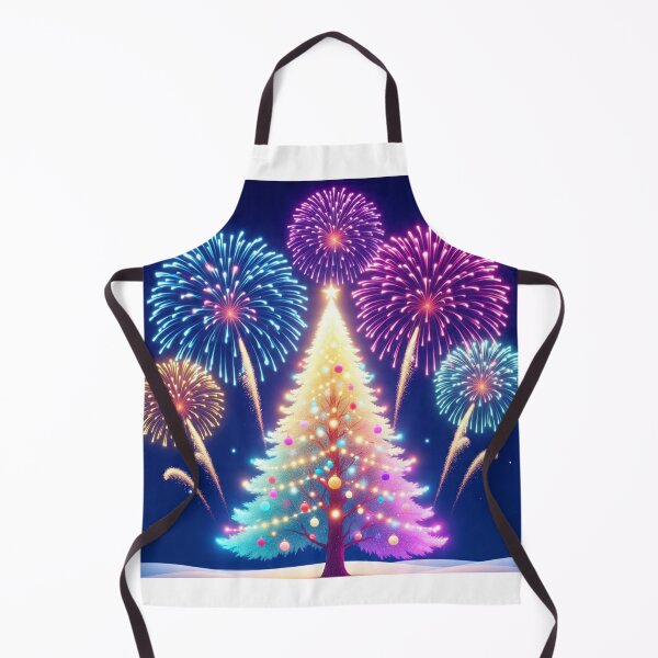 Item preview, Elegant Christmas tree design with festive lights and ornaments. Perfect holiday artwork for gifts, decor, and winter celebrations. designed and sold by LeoArt007.