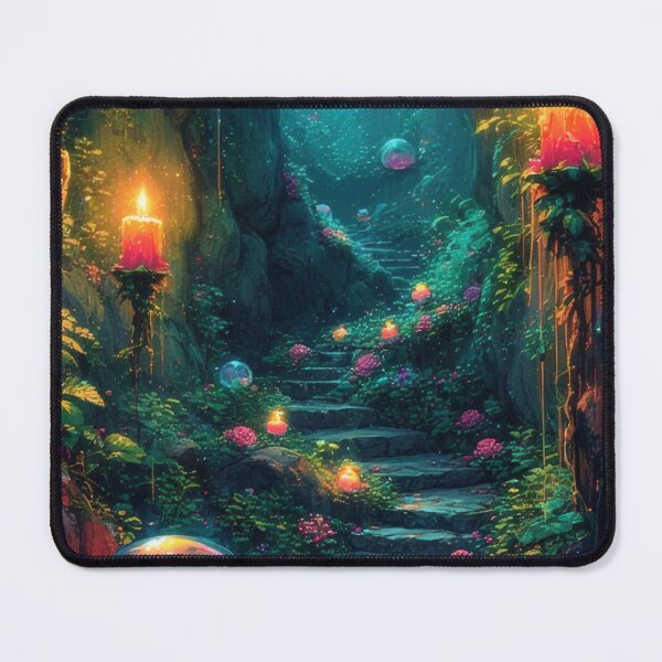 Item preview, A fairytale garden path with candlelight and roses designed and sold by Mianku | Für das Leben.