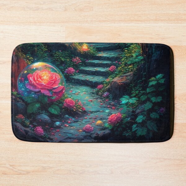 Item preview, A fairytale garden path with candlelight and roses designed and sold by Mianku | Für das Leben.