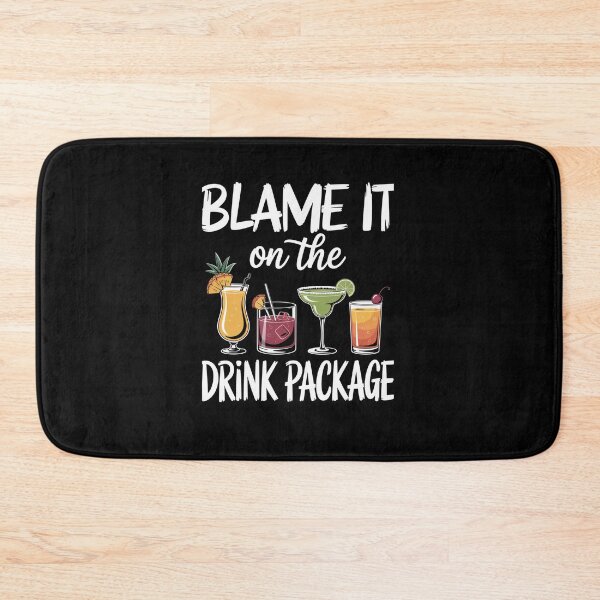 Item preview, Cruise Shirt 2025 Blame It On The Drink Package designed and sold by Elenasriveras.