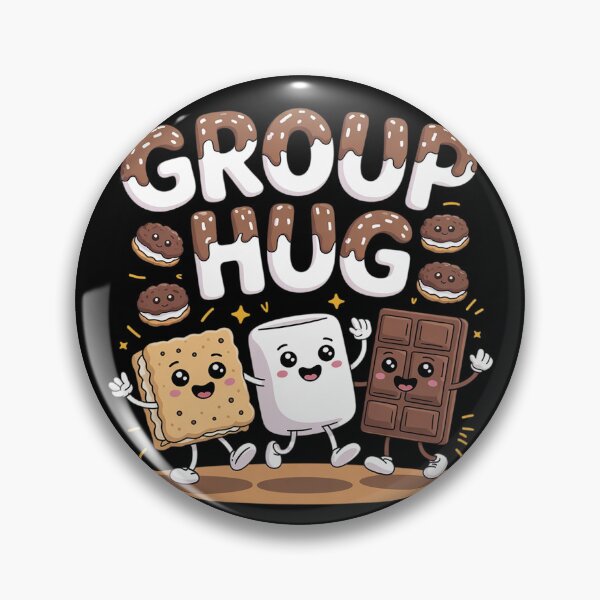 Item preview, Group Hug S'more Funny Smores Camper Camping  designed and sold by VerseFarm.