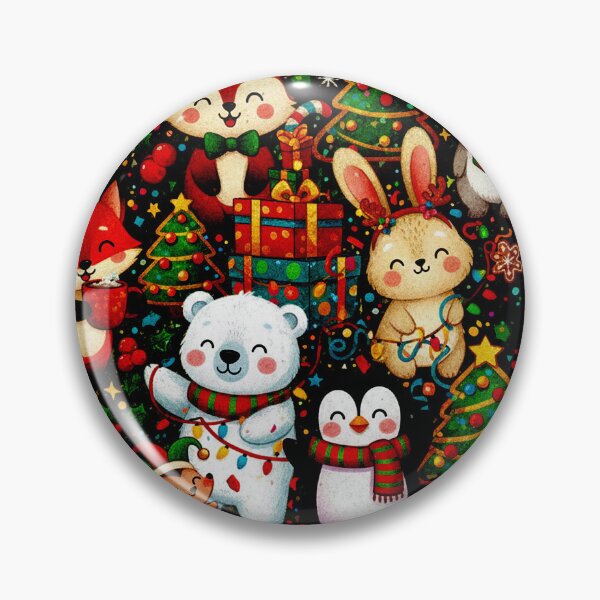 Item preview, Christmas vibes seamless cute bunnies designed and sold by Mudikeys.