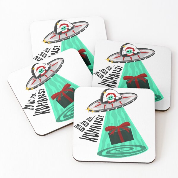 Item preview, Ho Ho Ho… Humans! designed and sold by GoWithTheUFO.