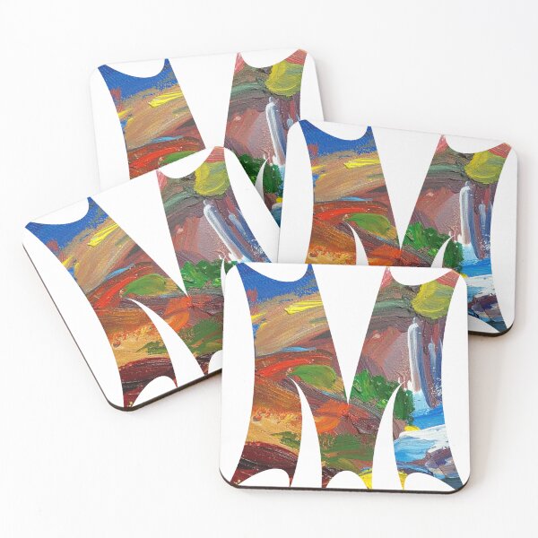 Item preview, Colorful Abstract Letter M T-Shirt Art designed and sold by CoolGTees.