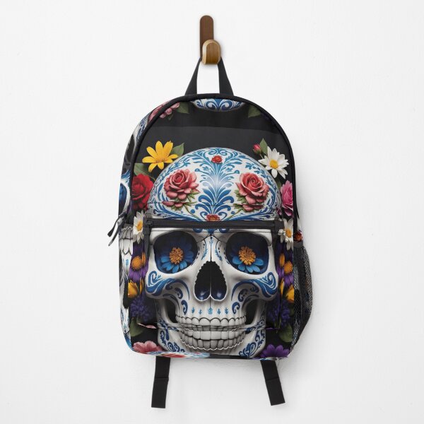 Item preview, Porcelain Skull Blooming with Roses designed and sold by Grafititee.