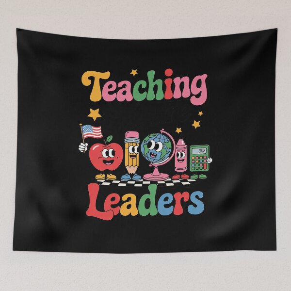 Item preview, Teaching Future Leaders Groovy Teacher Back To School Men Women Girls Kids  designed and sold by RsFilsingerArt.